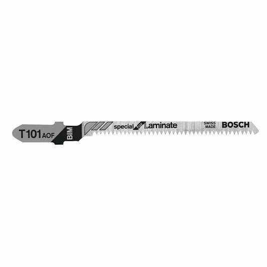 Bosch T101AOF 3" 20Tpi Bim T-Shk Laminate Flooring Jigsaw Bld (5Pk)