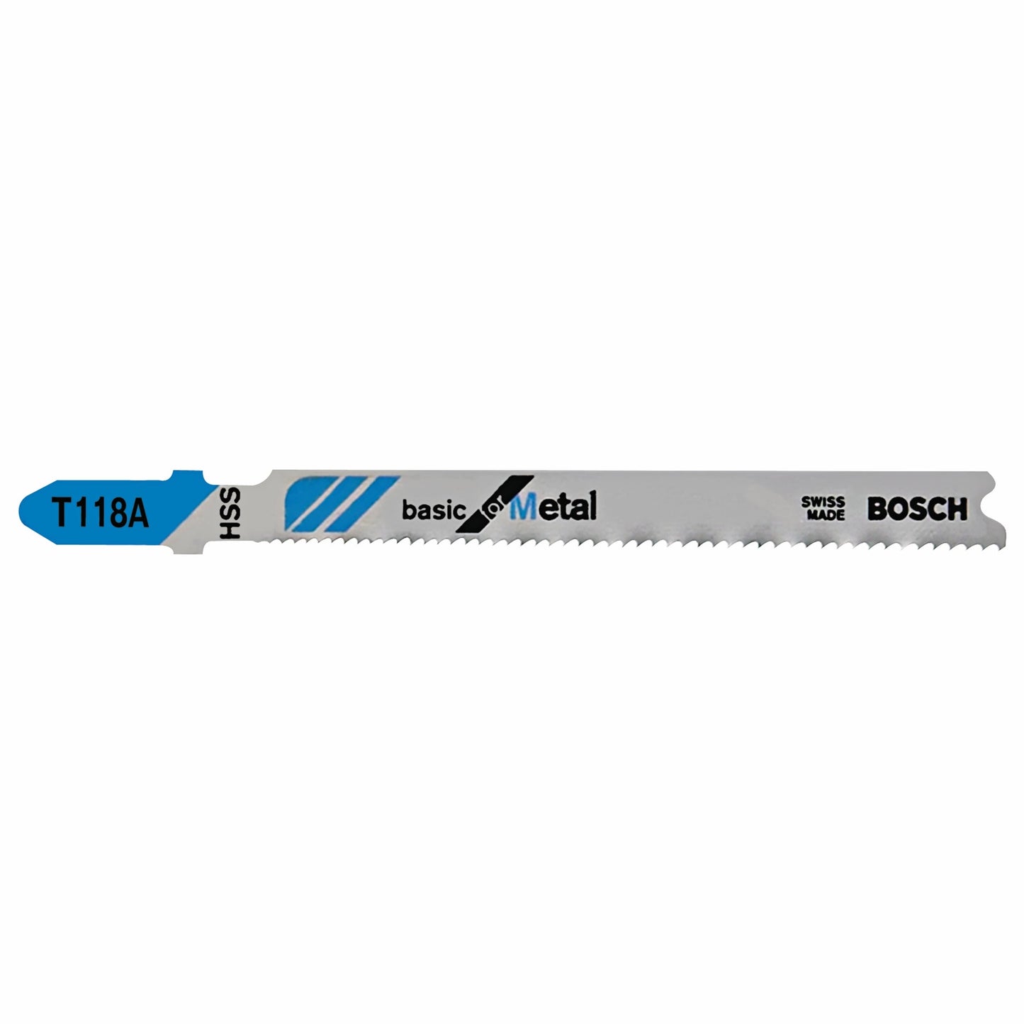 Bosch T118A 3", 24Tpi, Hss Bosch Shank Jigsaw Blade