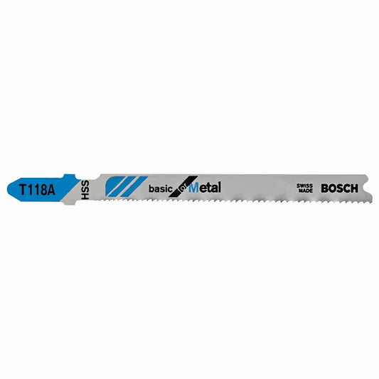 Bosch T118A 3", 24Tpi, Hss Bosch Shank Jigsaw Blade