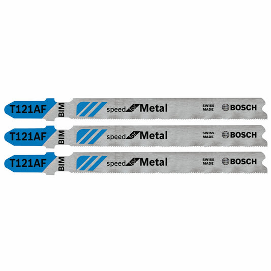 Bosch T121AF3 21Tpi Bim Tshank Jigsaw Blade