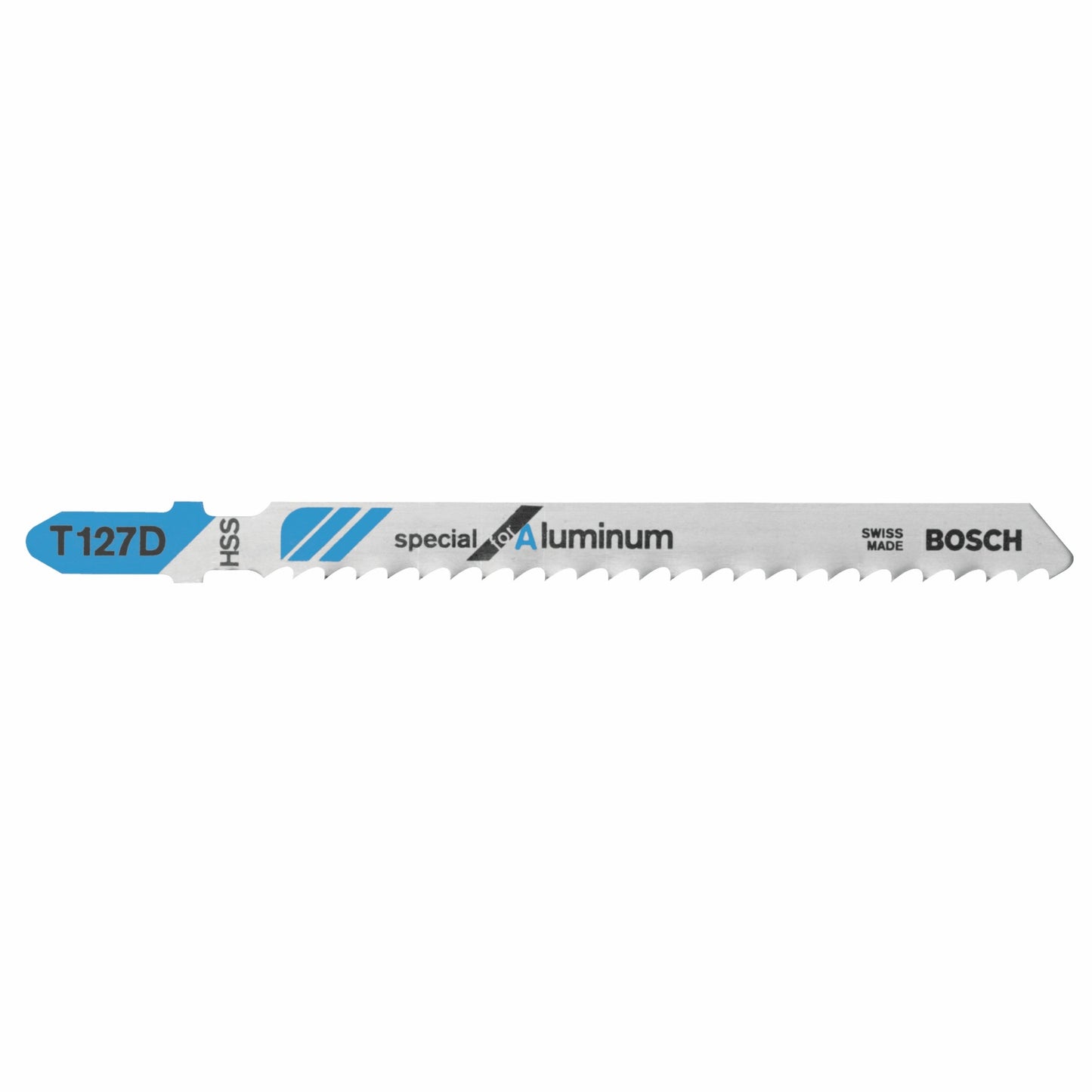 Bosch T127D 4", 8Tpi, Hss Bosch Shank Jigsaw Blade (5 Pk)