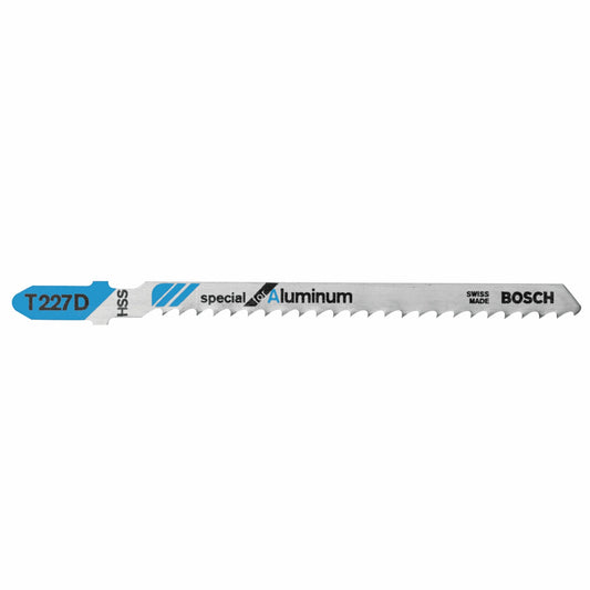 Bosch T227D 4", 8Tpi, Hss Bosch Shank Jigsaw Blade (5 Pk)