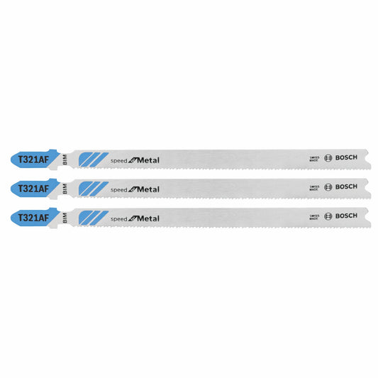 Bosch T321AF3 21Tpi Bim Tshank Jigsaw Blade