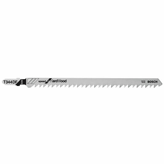 Bosch T344DF 6", 6Tpi, Bi-Metal Bosch Shank Jigsaw Blade (5 Pk)