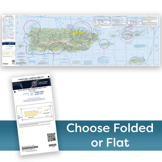 Paradise Clay FAALPR FAA Chart: TAC PUERTO RICO & VIRGIN ISLANDS Planning Chart