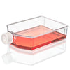 Globe Scientific TC-FLSK-225-V-NT Diamond SureGro Cell Culture Flask Non-treated 850mL Vent Cap Sterile 5/Bag 25/Case
