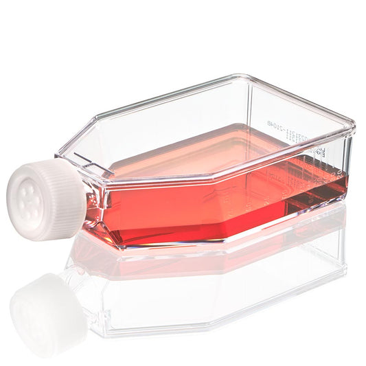 Globe Scientific TC-FLSK-75-V-NT Diamond SureGro Cell Culture Flask Non-treated 250mL Vent Cap Sterile 5/Bag 100/Case