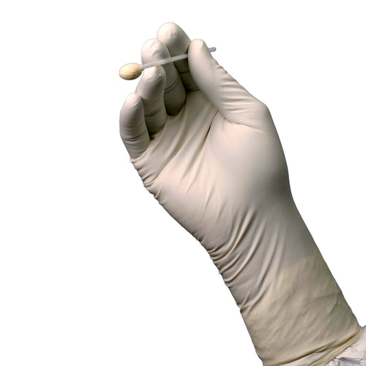 SOS Cleanroom Cleanroom STN1000W Series 12" Sterile Nitrile Gloves (Bulk Packed)