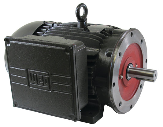 WEG 00736ES1E213TC 7.5HP,3600RPM,213TC Frame,TEFC-C-FACE-1PH-FOOT-MOUNT-CI (1 EA)