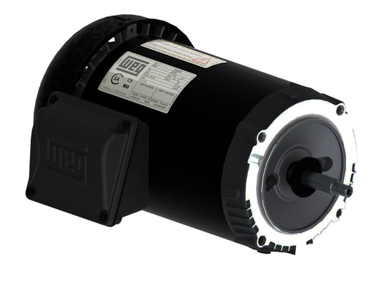 WEG .3318ES3E56CFL-S 0.33HP,1800RPM,56C Frame,TEFC-C-Face-Footless (1 EA)