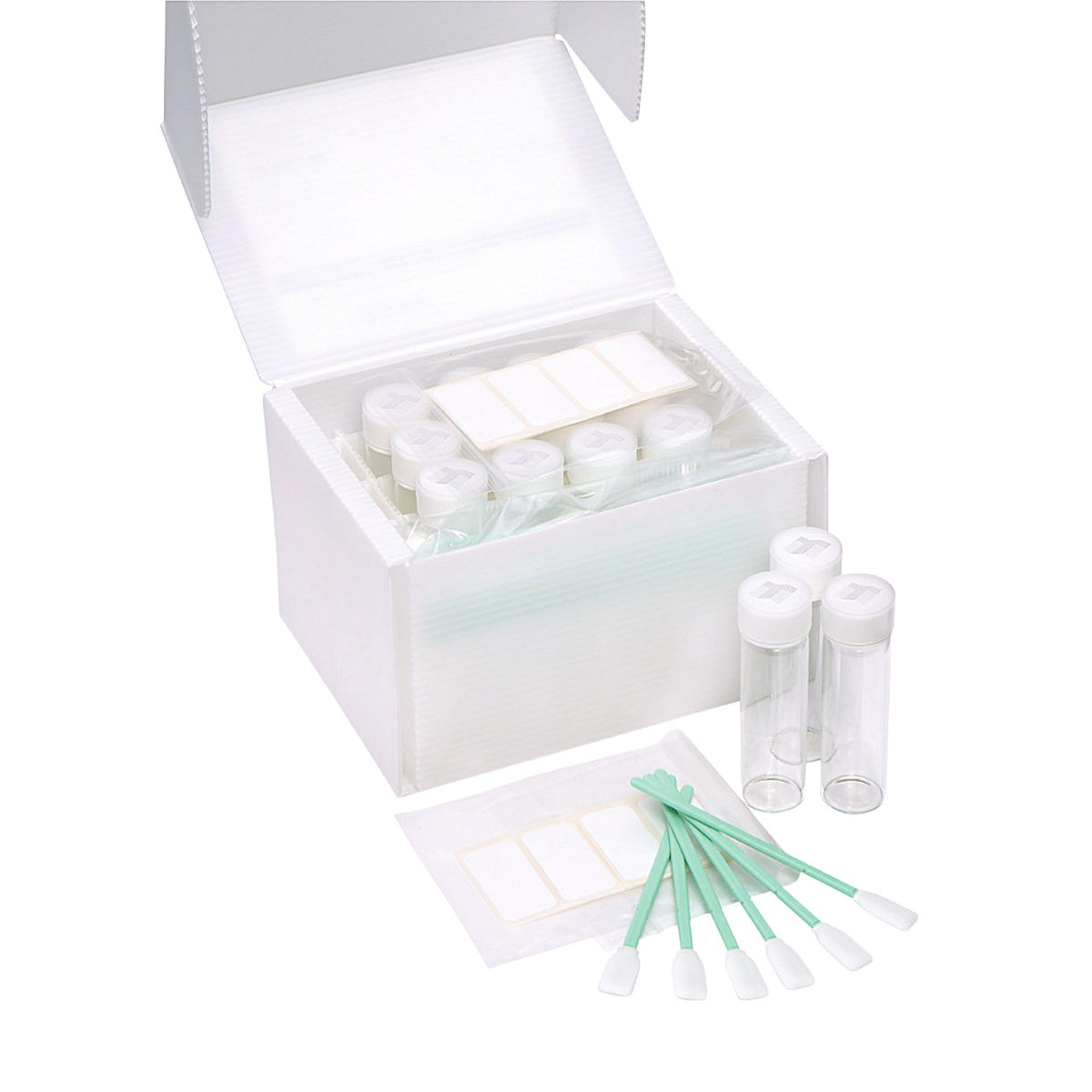 SOS Cleanroom Texwipe TX3343 TOC Cleaning Validation Kit for 12 Samples - Case