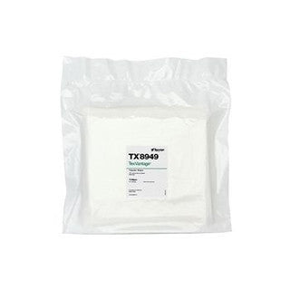 SOS Cleanroom Texwipe TX8949 TexVantage 9" x 9" Sealed Edge Cleanroom Wiper - Bag