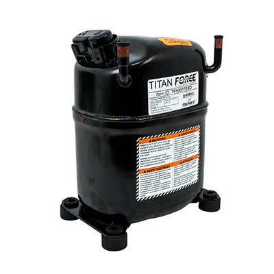 Packard TFH5517EXD Recip. A/C Compressor, R-22 Systems, 16,600 Btu, 208/230-1-60, Poe Oil