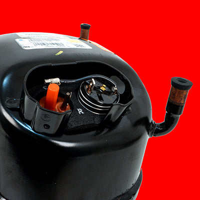 Packard TFH5517EXD Recip. A/C Compressor, R-22 Systems, 16,600 Btu, 208/230-1-60, Poe Oil