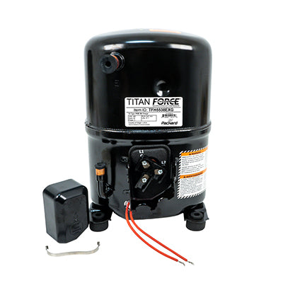 Packard TFH5538EXG Recip. A/C Compressor, R-22 Systems, 38,400 Btu, 460-3-60, Poe Oil