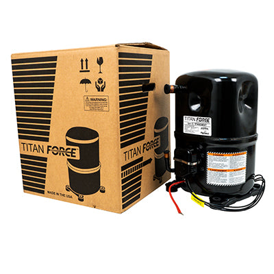 Packard TFH5538EXT Recip. A/C Compressor, R-22 Systems, 38,400 Btu, 208/230-3-60, Poe Oil