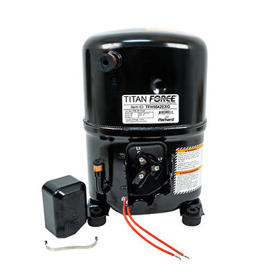 Packard TFH5542EXG Recip. A/C Compressor, R-22 Systems, 42,500 Btu, 460-3-60, Poe Oil