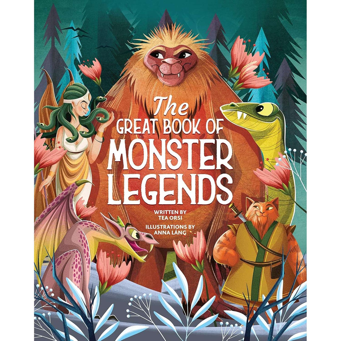 Paradise Clay FCP118 The Great Book of Monster Legends: Stories and Myths from Around the World - Book