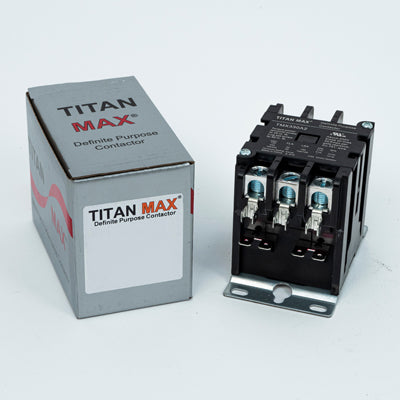 Packard TMX340B2 Titan Max Dp Contactor, 3 Pole, 40 Amp, 120 Volt Coil