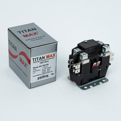 Packard TMX130A2 Titan Max Dp Contactor, 1 Pole, 30 Amp, 24 Volt Coil