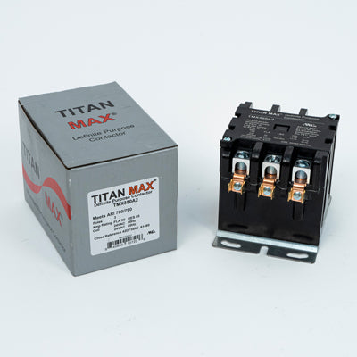 Packard TMX350A2 Titan Max Dp Contactor, 3 Pole, 50 Amp, 24 Volt Coil