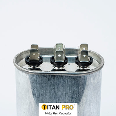Packard TOCFD2015 Titan Pro Run Capacitor 20+15 Mfd 440/370 Volt Oval