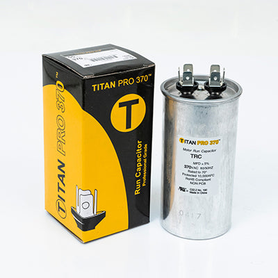 Packard TRC70 Titan Pro Run Capacitor 70 Mfd 370 Volt Round