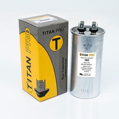 Packard TRCF45 Titan Pro Run Capacitor 45 Mfd 440/370 Volt Round