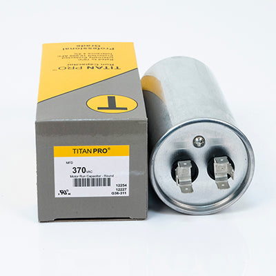 Packard TRCF45 Titan Pro Run Capacitor 45 Mfd 440/370 Volt Round