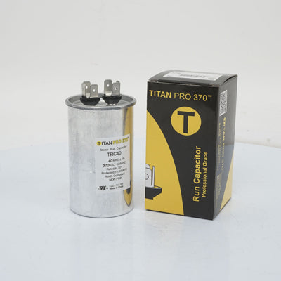 Packard TRC40 Titan Pro Run Capacitor 40 Mfd 370 Volt Round