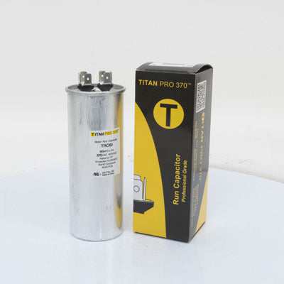 Packard TRC80 Titan Pro Run Capacitor 80 Mfd 370 Volt Round