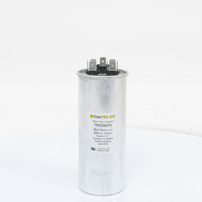 Packard TRCD7010 Titan Pro Run Capacitor 70+10 Mfd 370 Volt Round