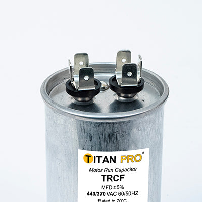 Packard TRCF35 Titan Pro Run Capacitor 35 Mfd 440/370 Volt Round