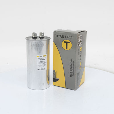 Packard TRCF100 Titan Pro Run Capacitor 100 Mfd 440/370 Volt Round