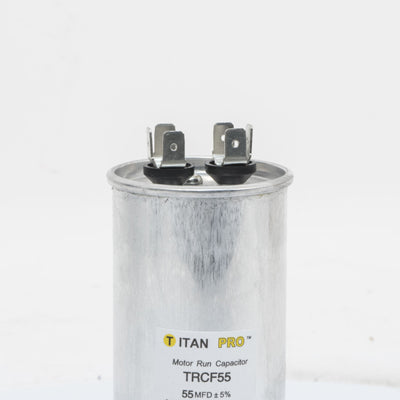 Packard TRCF55 Titan Pro Run Capacitor 55 Mfd 440/370 Volt Round