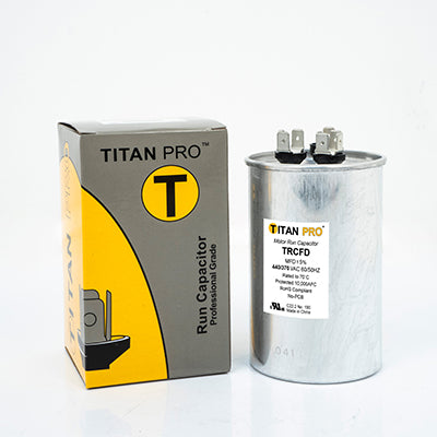 Packard TRCFD353 Titan Pro Run Capacitor 35+3 Mfd 440/370 Volt Round