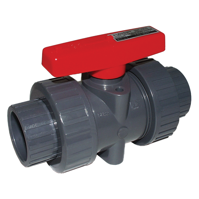 Legend Valves 201-185 1" UPVC True Union Ball Valve with Viton O-Rings