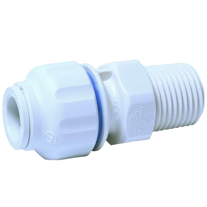 Legend Valves 465-013 3/8" x 1/2" Turn-n-Loc MNPT Reducing Adapter