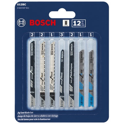 Bosch U12BC 12Pc Multipurpose Ushk Jsb Set