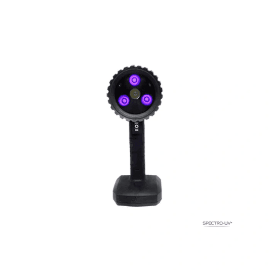 Spectro-UV UV-365ZSBLC/FB uVision™ 365 LED 365nm Ultraviolet (UV-A) Blacklight Lamp Kit with 365nm UV-A Pass Filters and in handle Li-Ion Battery United Kingdom (Type G)