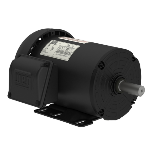 WEG 00158ET3V145T-SG 1.5HP,1800RPM,143/5T Frame,ThreePhase-TEFCRolledSteelwithAEGIS-footMount (1 EA)