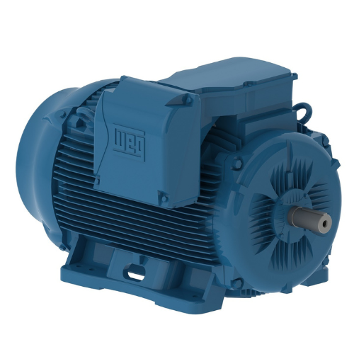 Weg Motors 12033253 W22 NEMA Premium Efficiency 200 HP 2P 445/7TS 3Ph 575 V 60 Hz IC411 - TEFC - Foot-mounted-20036ET3H447TS-W22