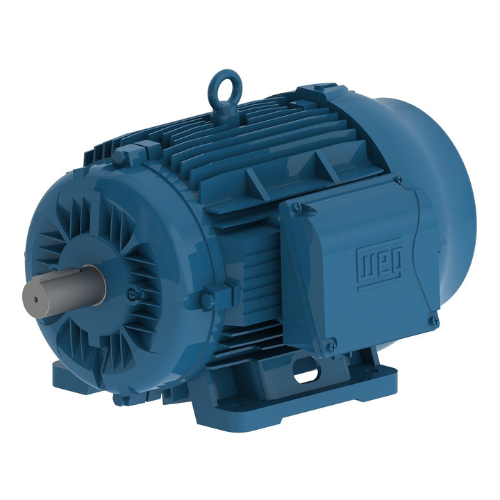 Weg Motors 14694130 W22 NEMA Premium Efficiency 15 HP 6P 284/6T 3Ph 575 V 60 Hz IC411 - TEFC - Foot-mounted-01512ET3H284T-W22G