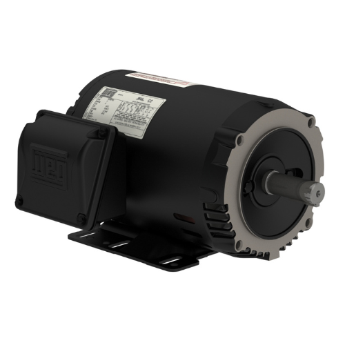 Weg Motors 13248783 Rolled Steel NEMA Premium Efficiency 2 HP 4P 143/5TC 3Ph 230/460//190-220/380-415 V 60 Hz IC01 - ODP - Foot-mounted-00218OT3E145TC-SG