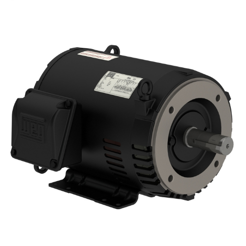 Weg Motors 13163454 Rolled Steel NEMA Premium Efficiency 15 HP 2P 213/5TC 3Ph 230/460//190-220/380-415 V 60 Hz IC01 - ODP - Foot-mounted-01536OT3E215TC-SG