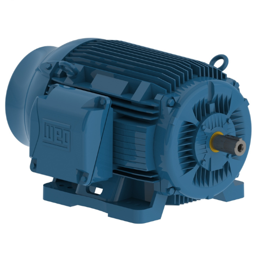 Weg Motors 14383372 W22 NEMA Premium Efficiency 150 HP 2P 444/5TS 3Ph 460 V 60 Hz IC411 - TEFC - Foot-mounted-15036ET3Q445TS-W22