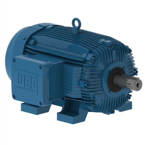 Weg Motors 14901420 W21 Explosion-proof Motor NEMA Premium Efficiency 150 HP 4P 444/5T 3Ph 230/460//380 V 60//50 Hz IC411 - TEFC - Foot-mounted-15018XT3ERB445T