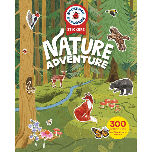 Paradise Clay HCT093 Backpack Explorer Stickers: Nature Adventure - Book
