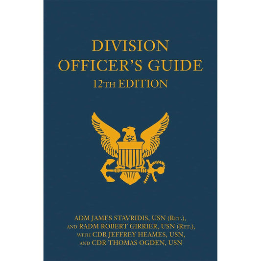 Paradise Clay NAV085 Division Officer's Guide, 12th Ed. - Book