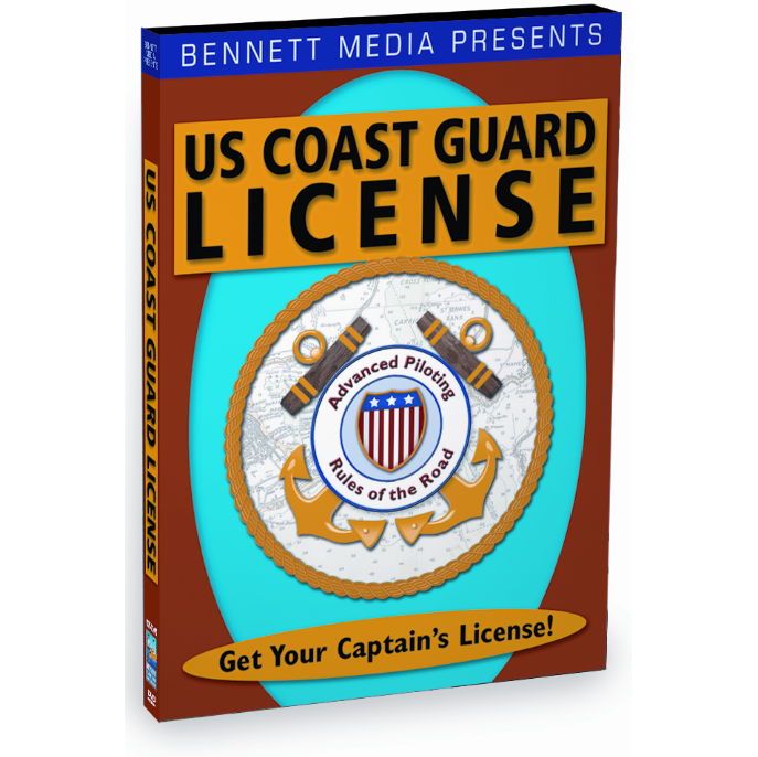 Paradise Clay BMN394D Coast Guard License: Advanced Piloting & Rules of the Road (DVD)